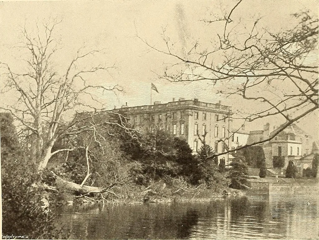 An illustration from Other famous homes of Great Britain and their stories, 1902, leaf 289