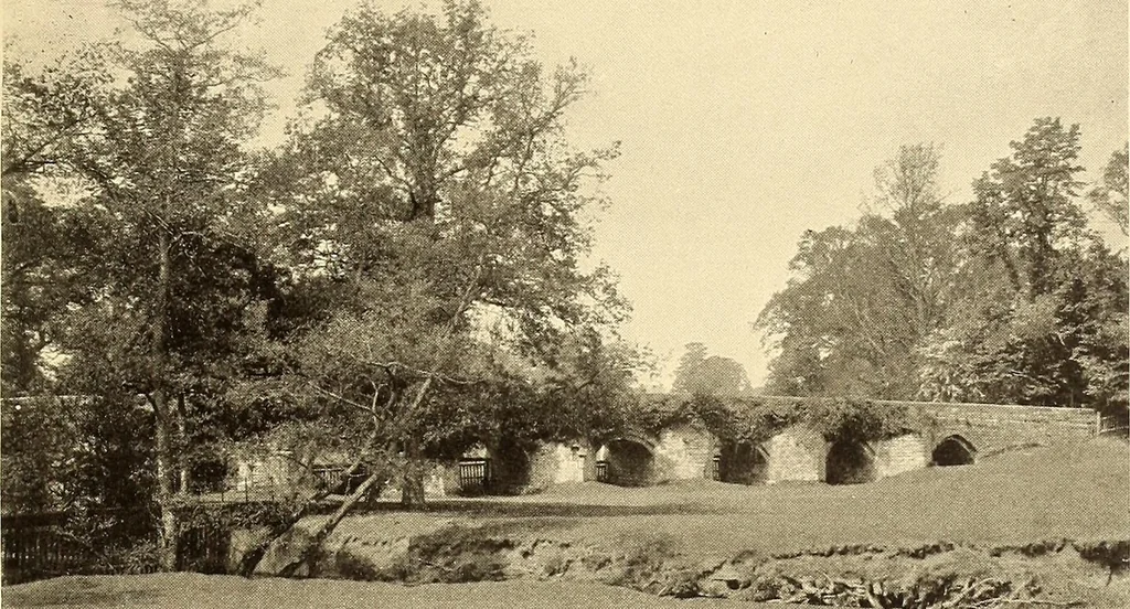 An illustration from Other famous homes of Great Britain and their stories, 1902, leaf 296