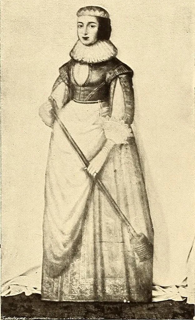 An illustration from Other famous homes of Great Britain and their stories, 1902, leaf 297