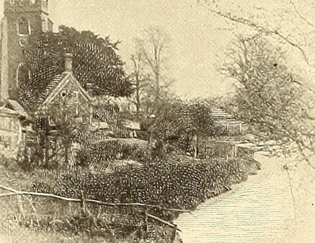 An illustration from Other famous homes of Great Britain and their stories, 1902, leaf 299