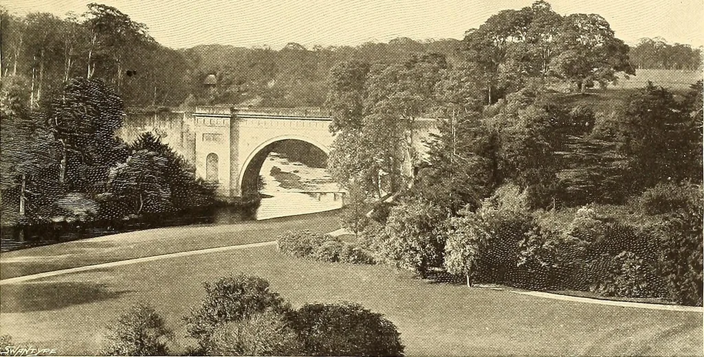 An illustration from Other famous homes of Great Britain and their stories, 1902, leaf 306