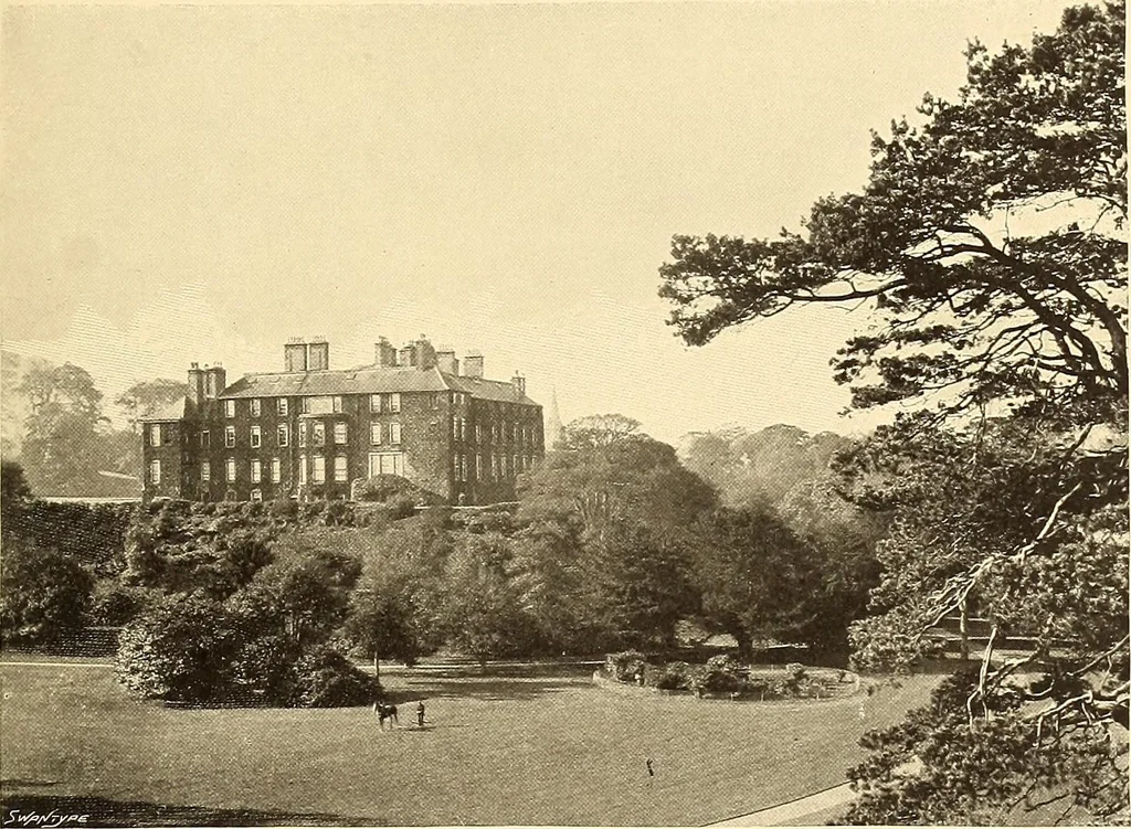 An illustration from Other famous homes of Great Britain and their stories, 1902, leaf 308