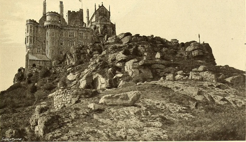 An illustration from Other famous homes of Great Britain and their stories, 1902, leaf 348