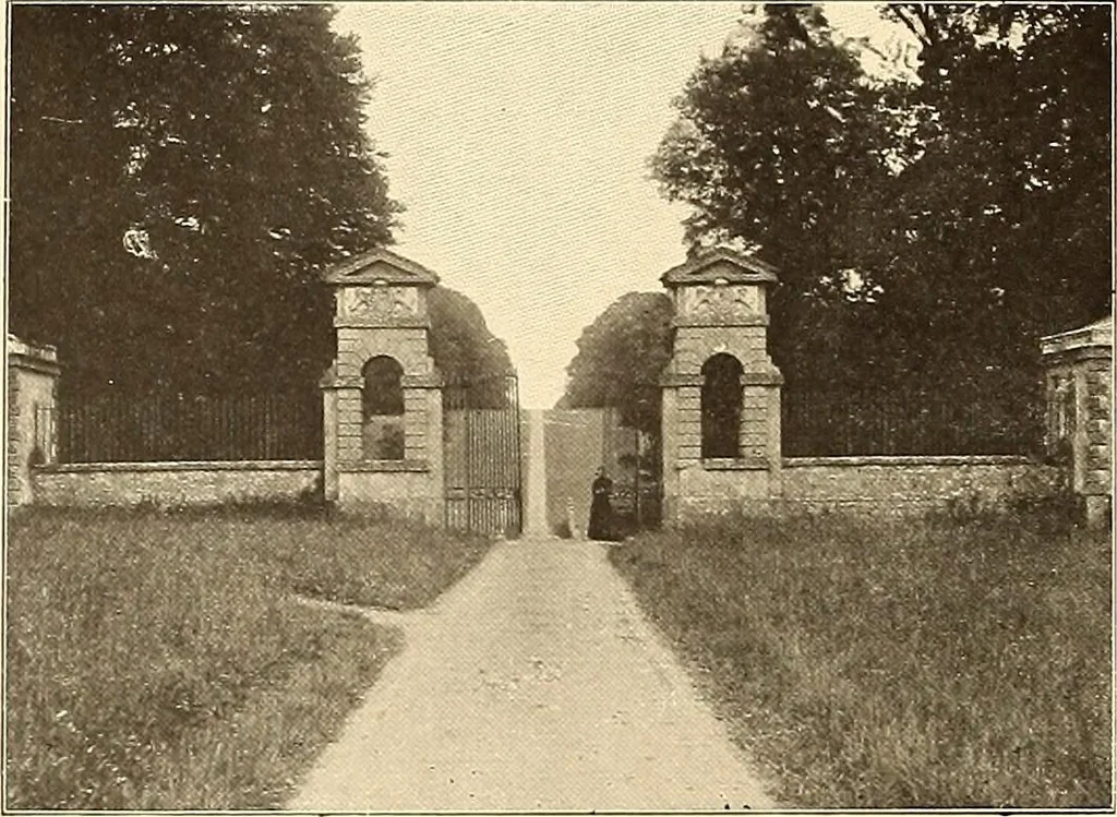 An illustration from Other famous homes of Great Britain and their stories, 1902, leaf 375