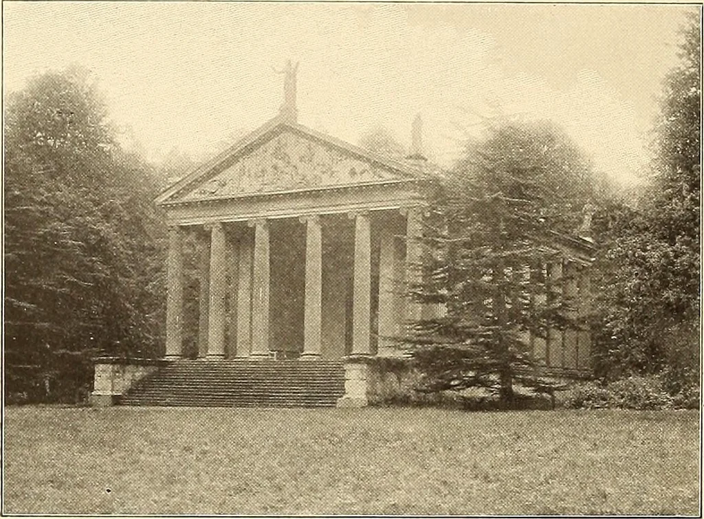 An illustration from Other famous homes of Great Britain and their stories, 1902, leaf 377