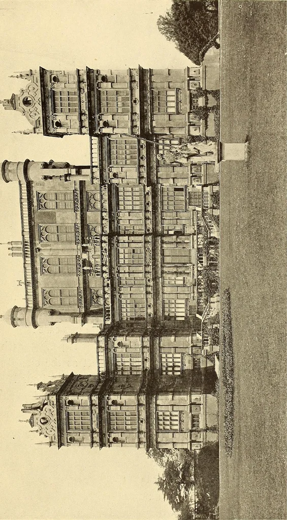 An illustration from Other famous homes of Great Britain and their stories, 1902, leaf 40
