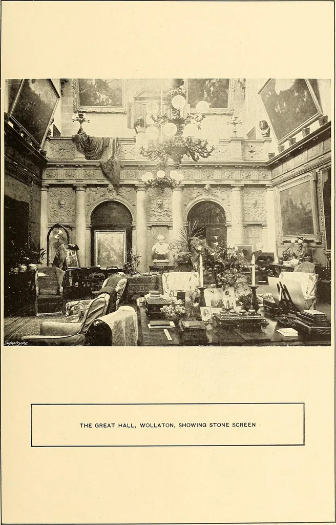 An illustration from Other famous homes of Great Britain and their stories, 1902, leaf 44
