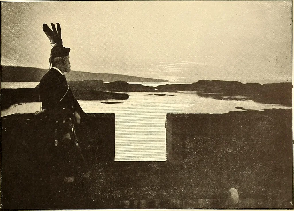 An illustration from Other famous homes of Great Britain and their stories, 1902, leaf 70