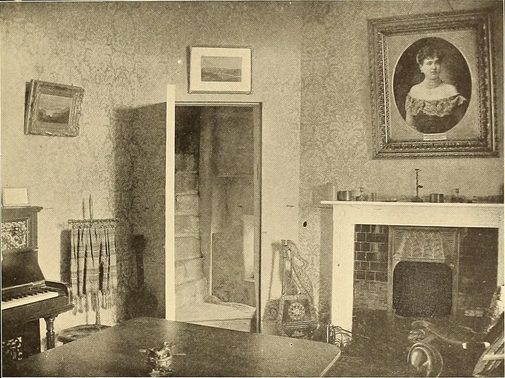 An illustration from Other famous homes of Great Britain and their stories, 1902, leaf 80