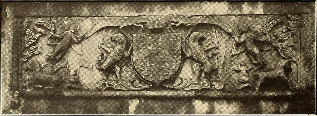 An illustration from Other famous homes of Great Britain and their stories, 1902, leaf 89