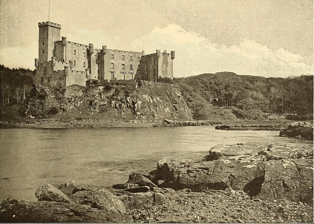 An illustration from Other famous homes of Great Britain and their stories, 1902, leaf 92