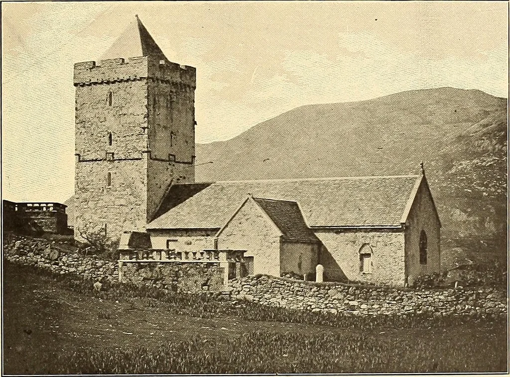 An illustration from Other famous homes of Great Britain and their stories, 1902, leaf 94