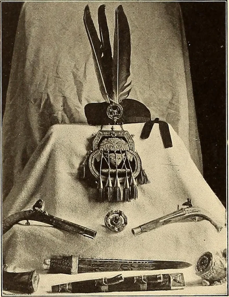 An illustration from Other famous homes of Great Britain and their stories, 1902, leaf 97