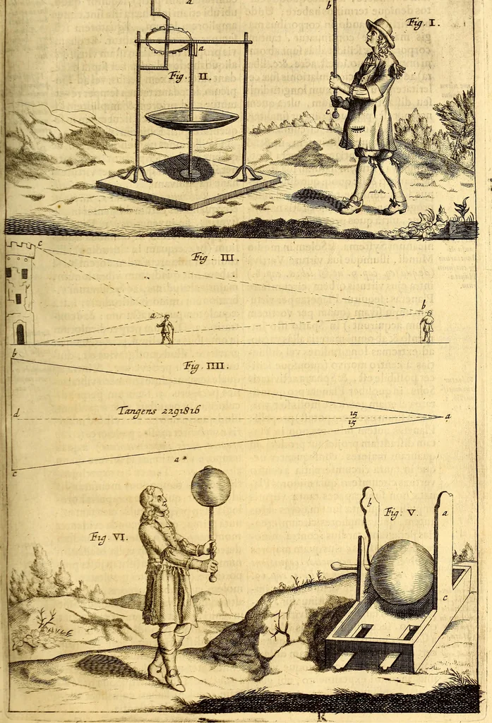 An illustration from Ottonis de Guericke Experimenta nova (ut vocantur) Magdeburgica de vacuo spatio, 1672, leaf 162