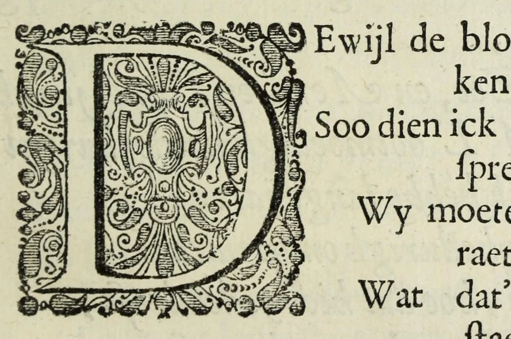 An illustration from Ouderdom, buyten-leven, en Hof-gedachten op sorg-vliet, 1656, leaf 37
