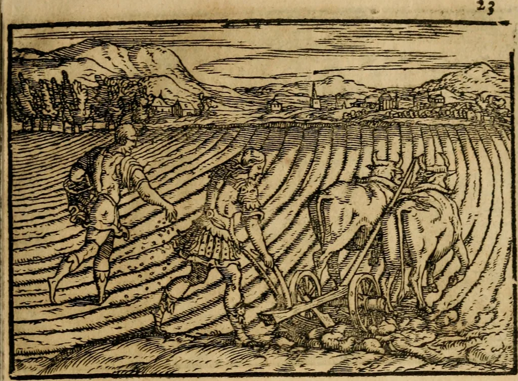 An illustration from Ouidio istorico, politico, morale : breuemente spiegato, e delineato con artificiose figure, accresciuta questa quinta impressione di nuoue allegorie, 1696, leaf 26