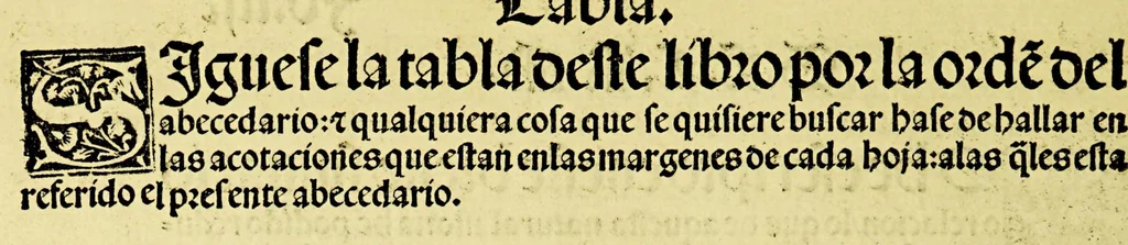 An illustration from Ouiedo Dela natural hystoria delas Indias, 1526, leaf 110