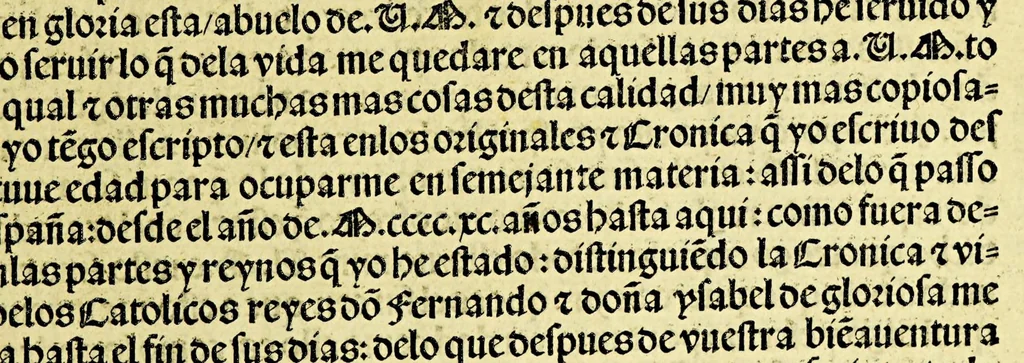 An illustration from Ouiedo Dela natural hystoria delas Indias, 1526, leaf 9