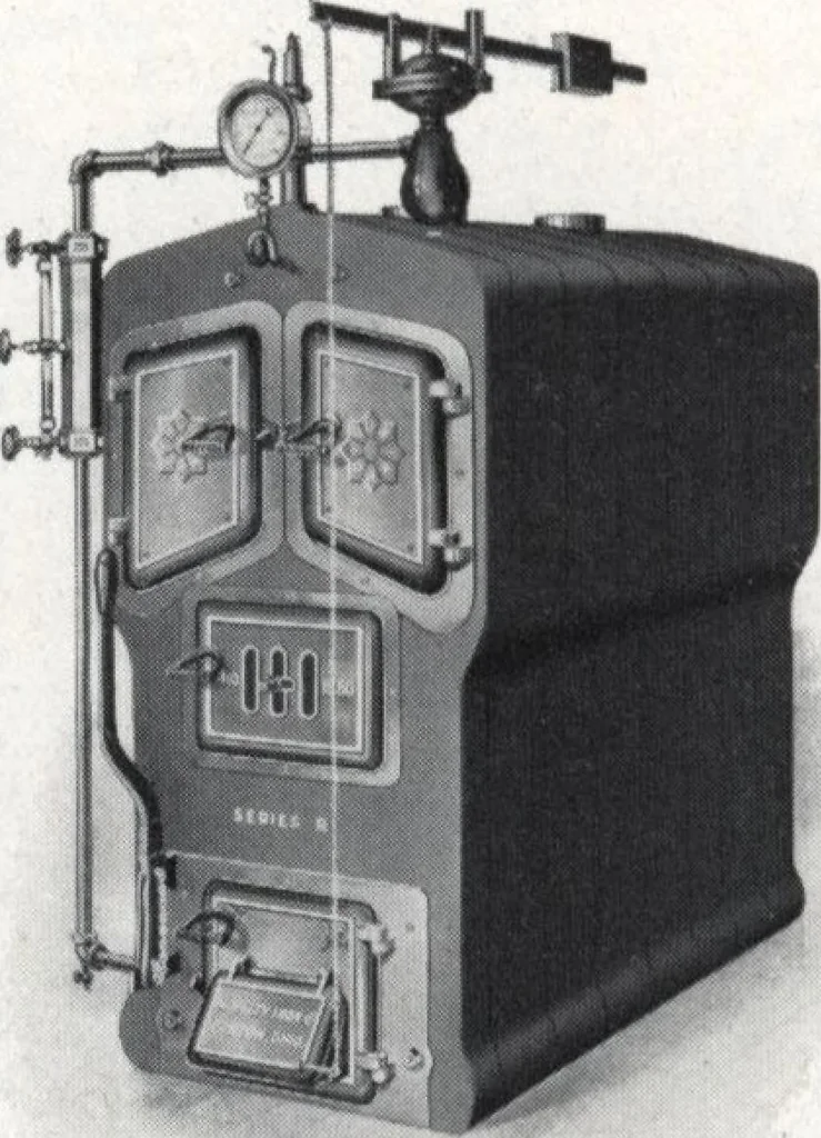 An illustration from "Our own" fitters' hand book, 1910, leaf 33
