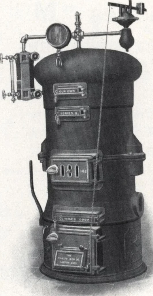 An illustration from "Our own" fitters' hand book, 1910, leaf 39
