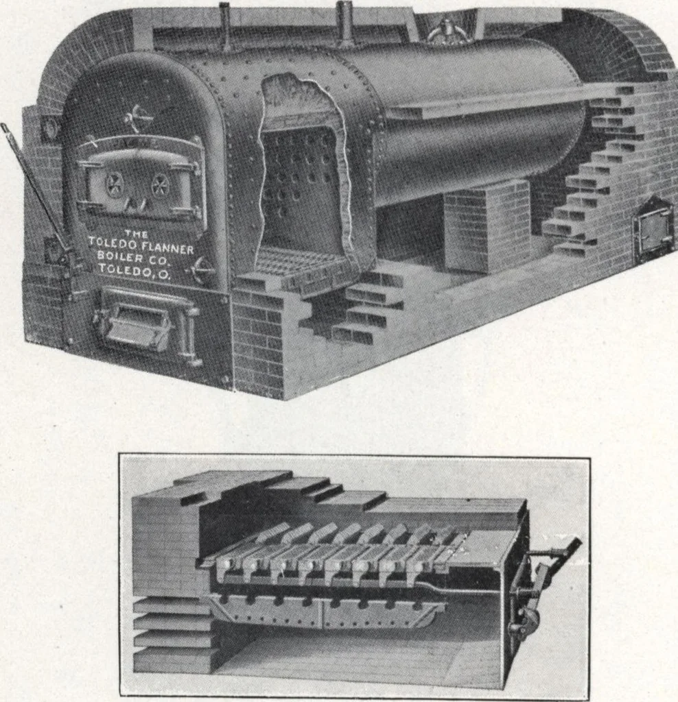 An illustration from "Our own" fitters' hand book, 1910, leaf 55