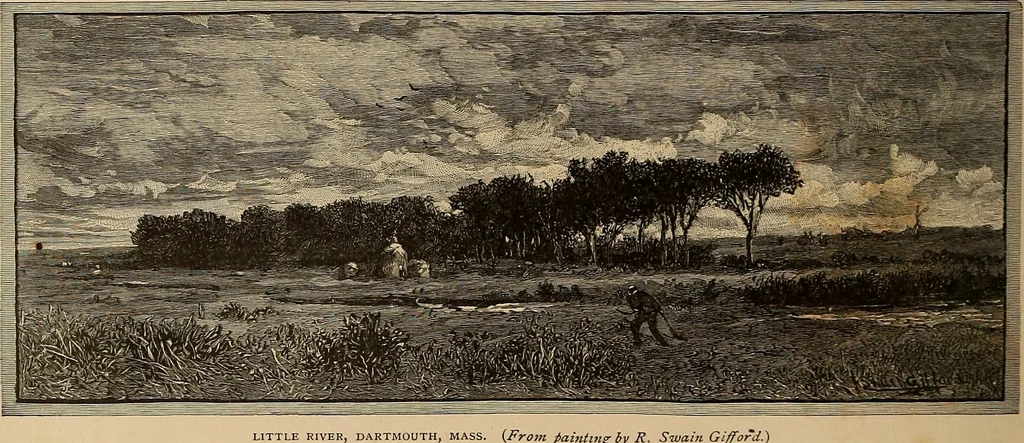 An illustration from Our American artists, 1879, leaf 27