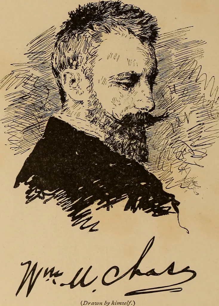 An illustration from Our American artists, 1879, leaf 29