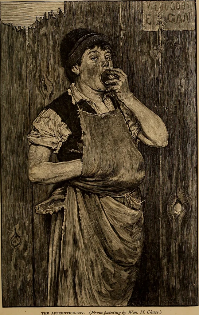 An illustration from Our American artists, 1879, leaf 30