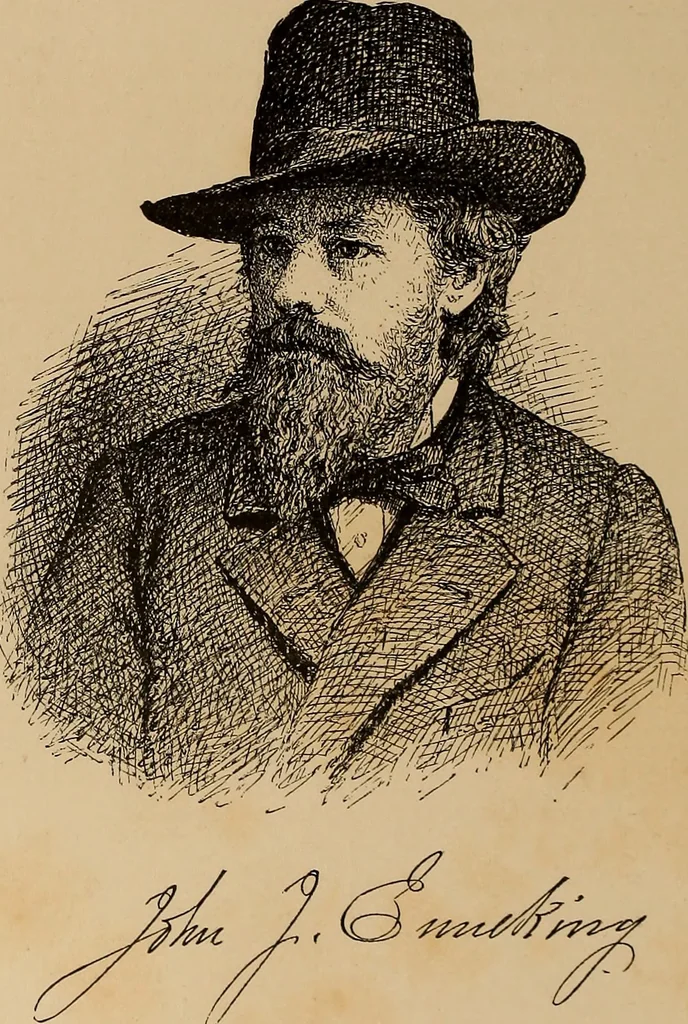 An illustration from Our American artists, 1879, leaf 43