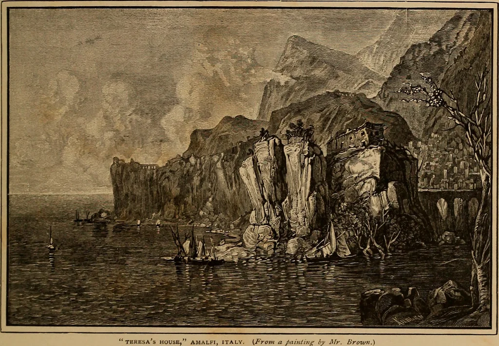 An illustration from Our American artists, 1879, leaf 62