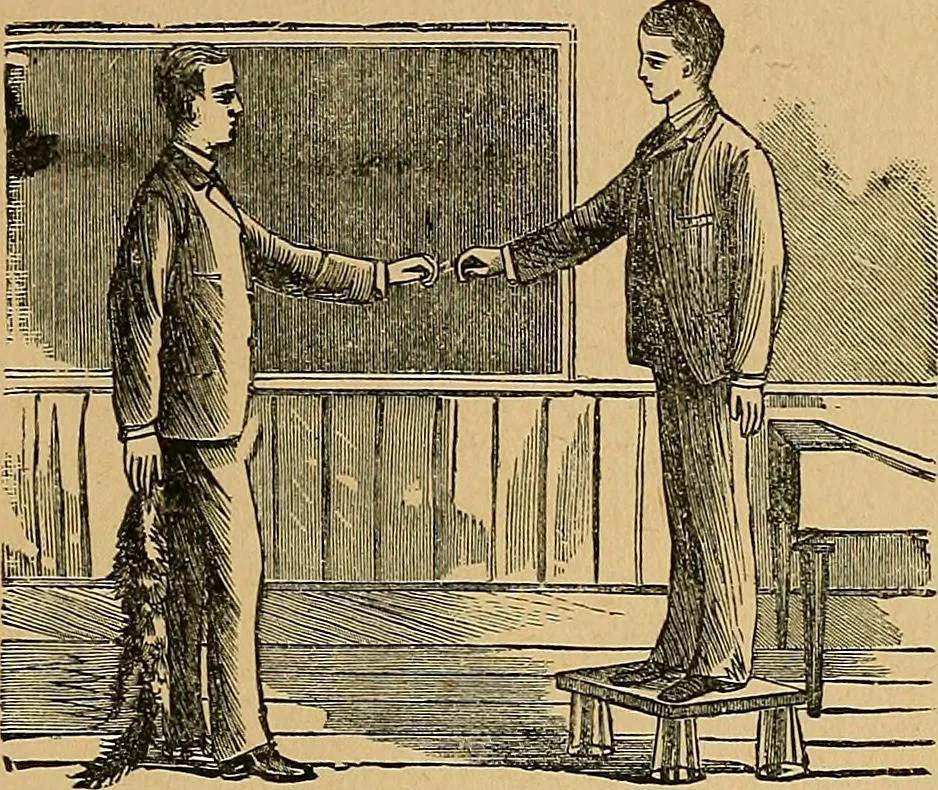 An illustration from Our boys; what they can do and how to do it, 1893, leaf 188