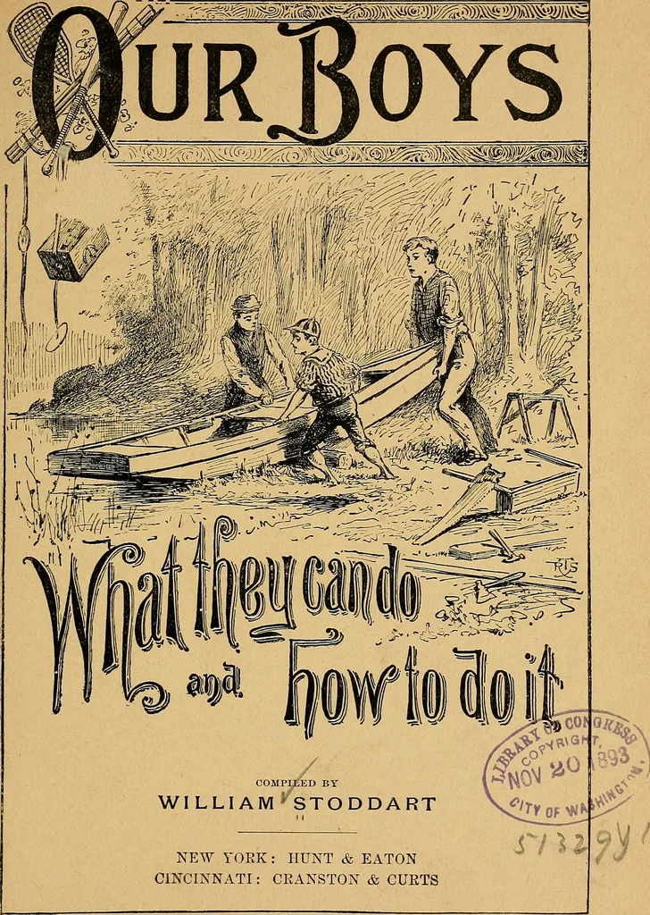An illustration from Our boys; what they can do and how to do it, 1893, leaf 6