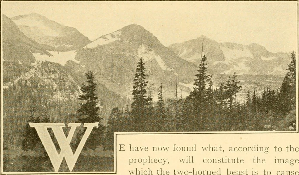 An illustration from Our country, the marvel of nations; its past, present, and future, and what the Scriptures say of it, 1901, leaf 224