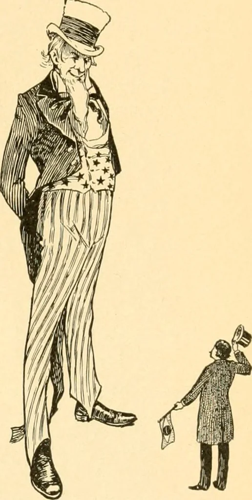 An illustration from Our country, the marvel of nations; its past, present, and future, and what the Scriptures say of it, 1901, leaf 28