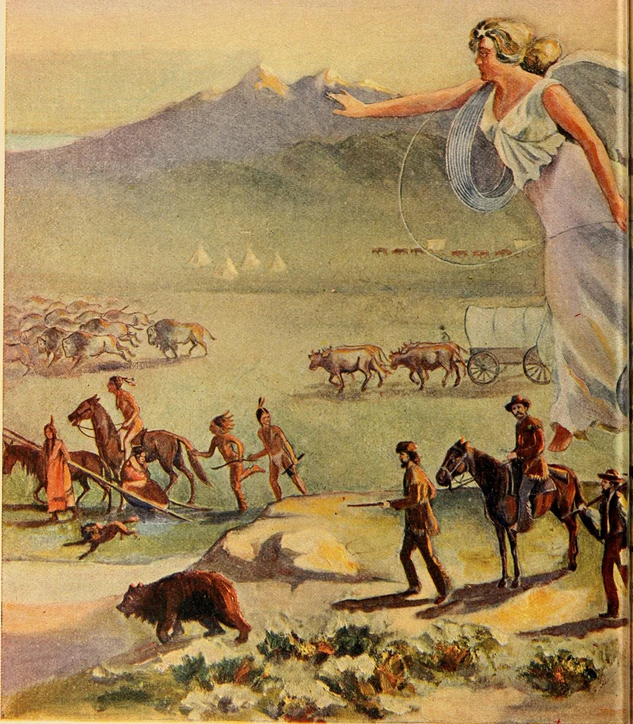 An illustration from Our country, the marvel of nations; its past, present, and future, and what the Scriptures say of it, 1901, leaf 73