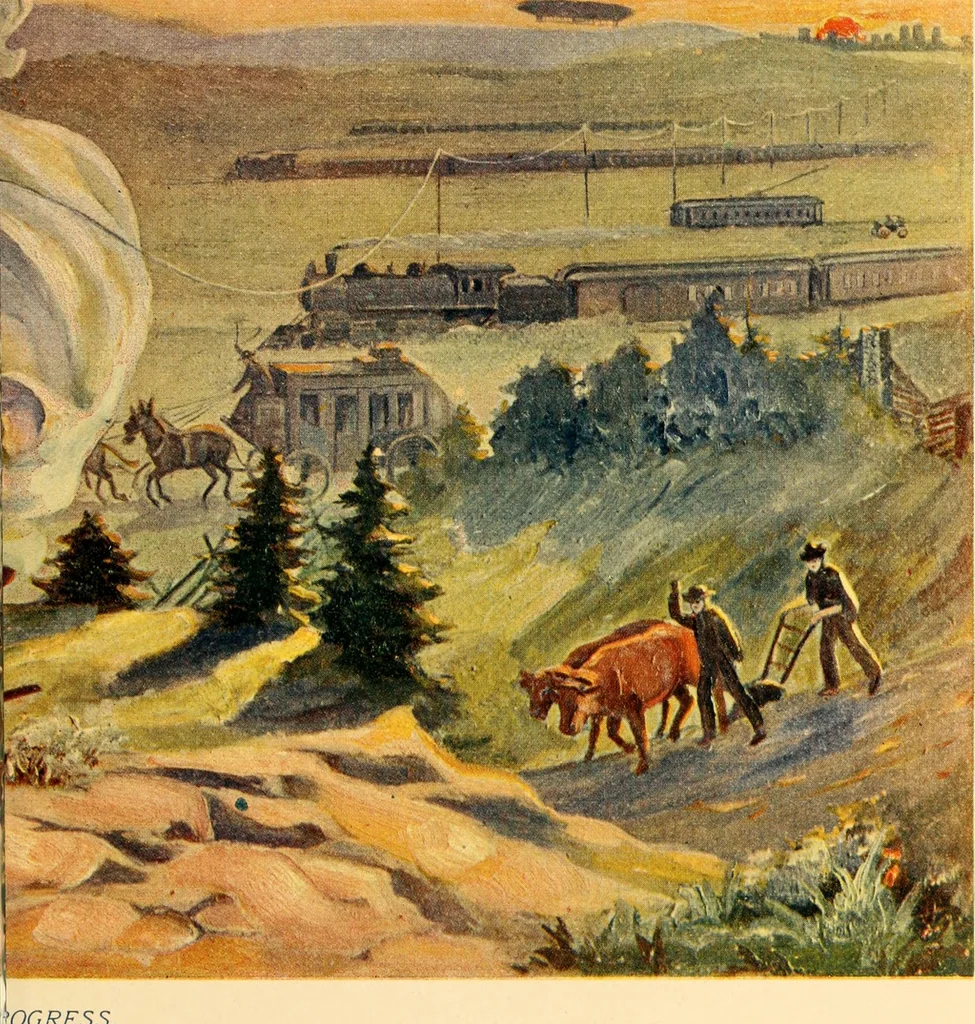 An illustration from Our country, the marvel of nations; its past, present, and future, and what the Scriptures say of it, 1901, leaf 74