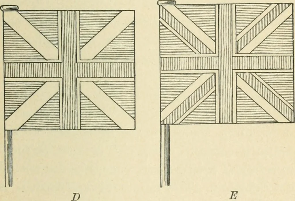An illustration from Our country's flag and the flags of foreign countries, 1898, leaf 134