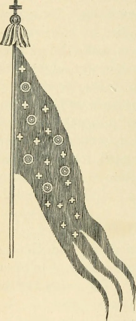 An illustration from Our country's flag and the flags of foreign countries, 1898, leaf 153