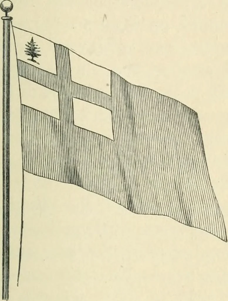 An illustration from Our country's flag and the flags of foreign countries, 1898, leaf 48