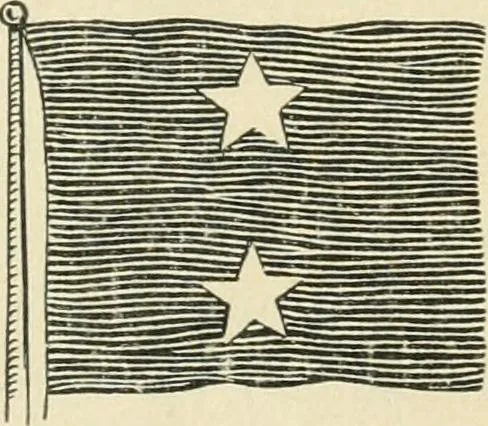 An illustration from Our country's flag and the flags of foreign countries, 1898, leaf 72
