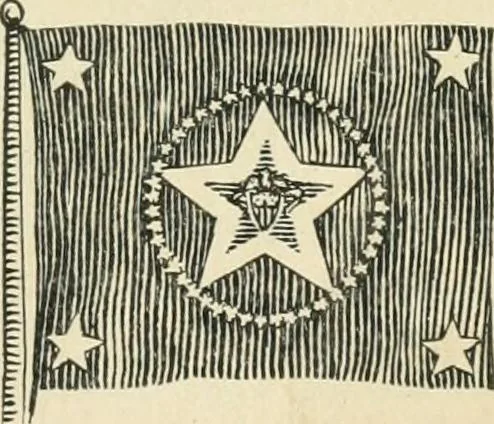 An illustration from Our country's flag and the flags of foreign countries, 1898, leaf 72