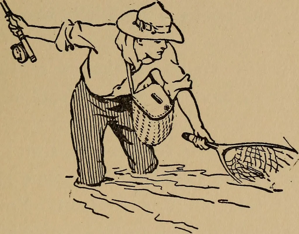 An illustration from Ourdoor sports and games, 1911, leaf 158