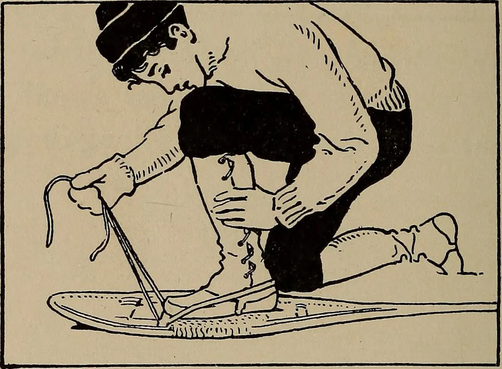An illustration from Ourdoor sports and games, 1911, leaf 237