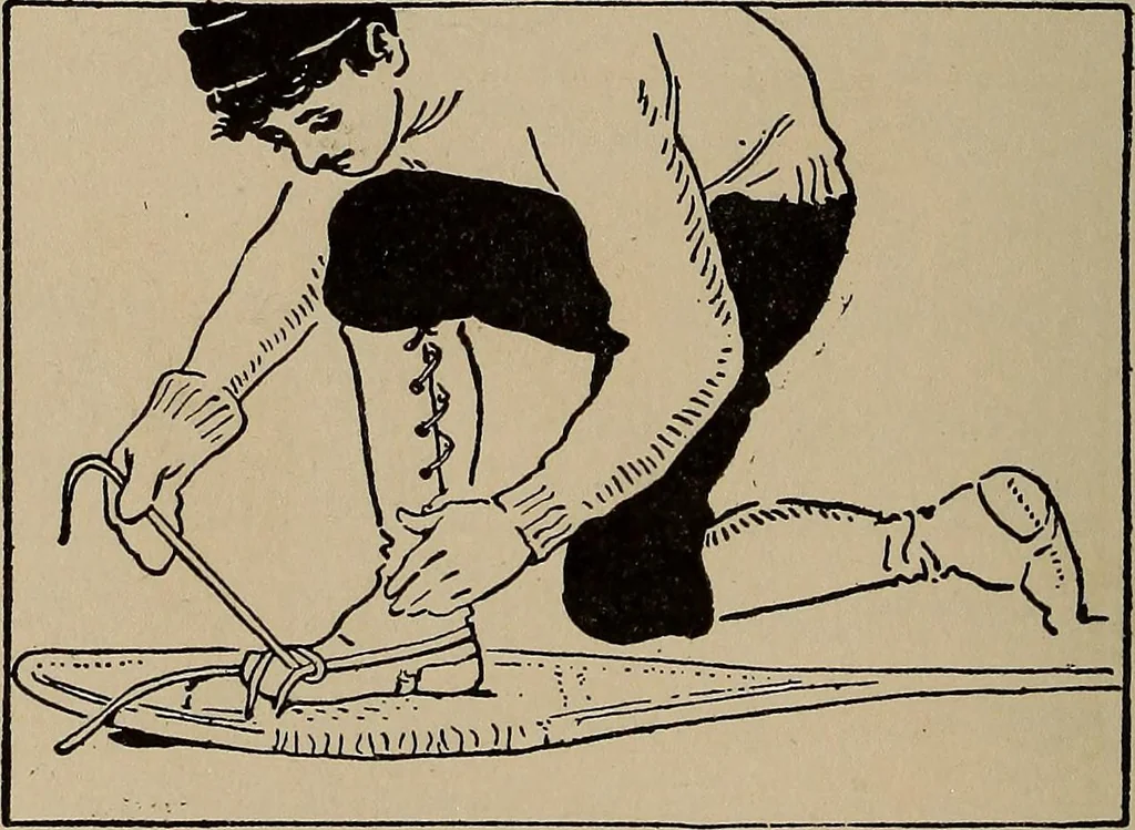An illustration from Ourdoor sports and games, 1911, leaf 237