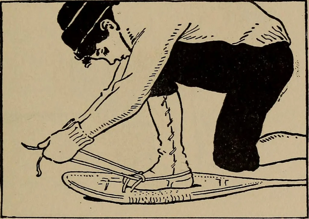 An illustration from Ourdoor sports and games, 1911, leaf 238