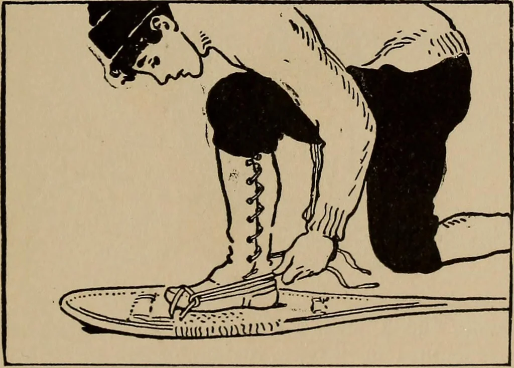 An illustration from Ourdoor sports and games, 1911, leaf 238