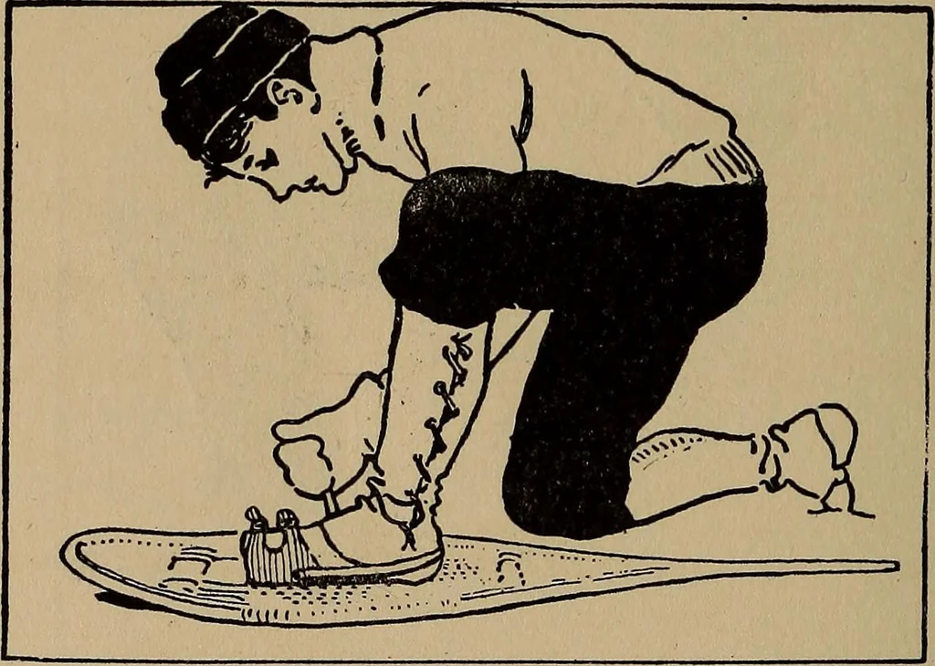 An illustration from Ourdoor sports and games, 1911, leaf 239