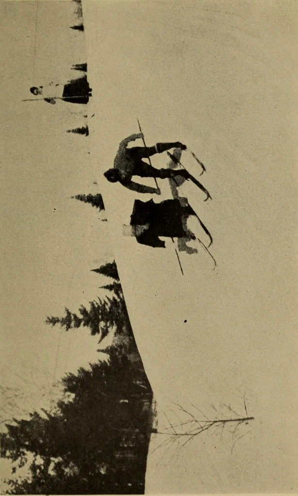 An illustration from Ourdoor sports and games, 1911, leaf 242
