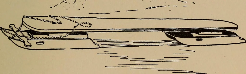 An illustration from Ourdoor sports and games, 1911, leaf 244