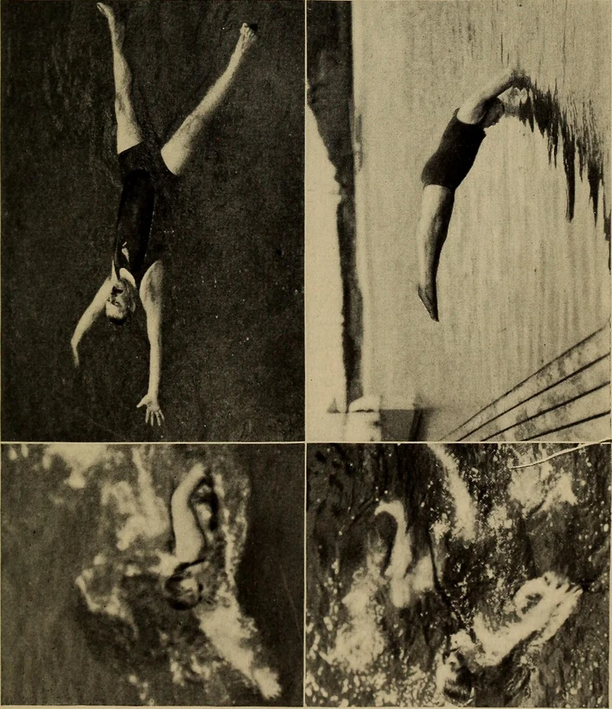 An illustration from Ourdoor sports and games, 1911, leaf 256